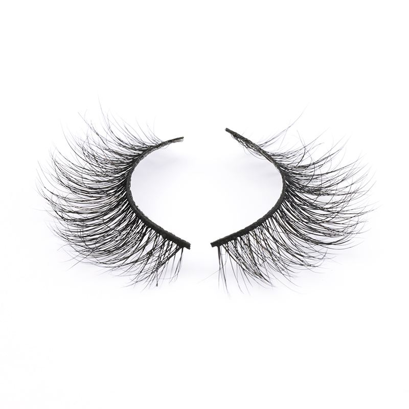 Black Band Real Mink Strip Lashes Soft Eyelashes Fashion Styles i JN145